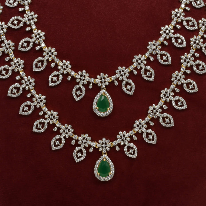 CZ Necklace Set
