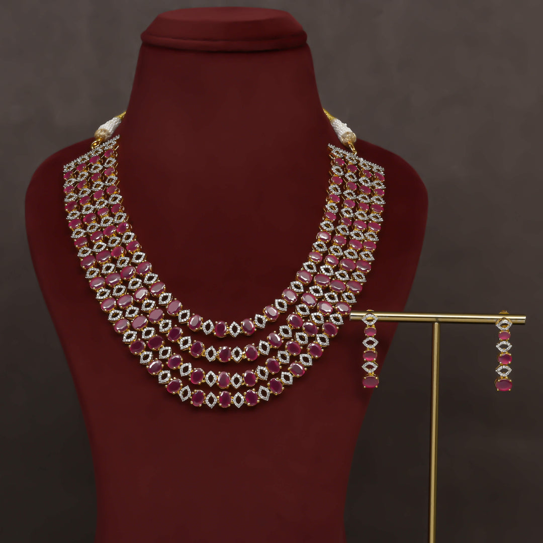 CZ Necklace Set