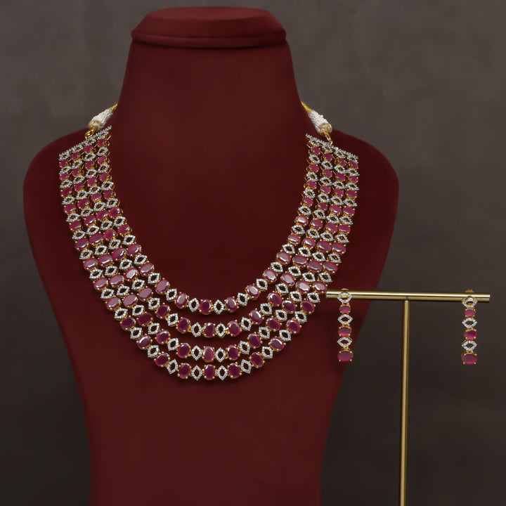 CZ Necklace Set