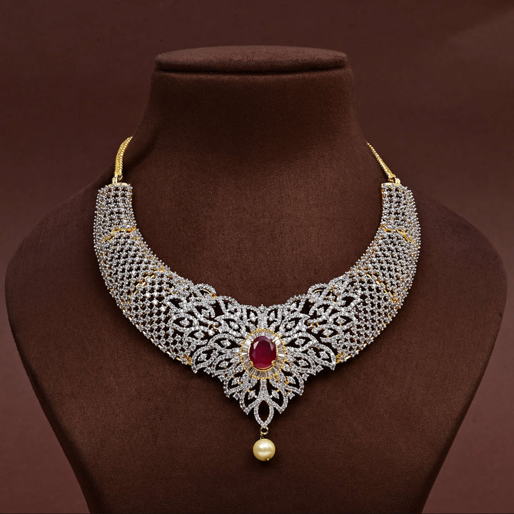 CZ Necklace Set
