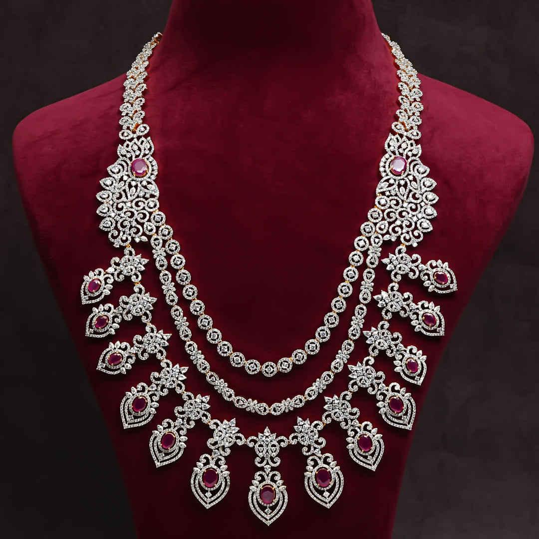 CZ Necklace Set