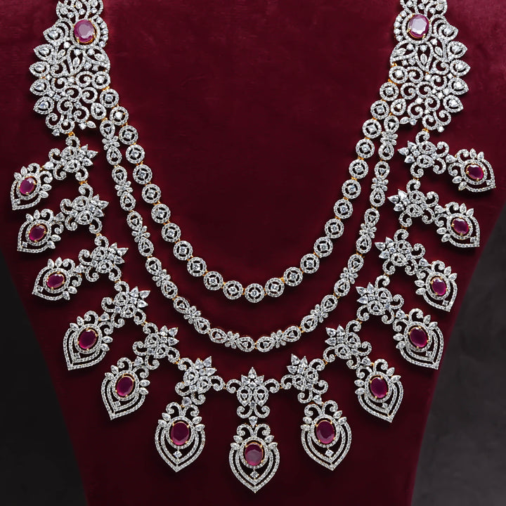 CZ Necklace Set