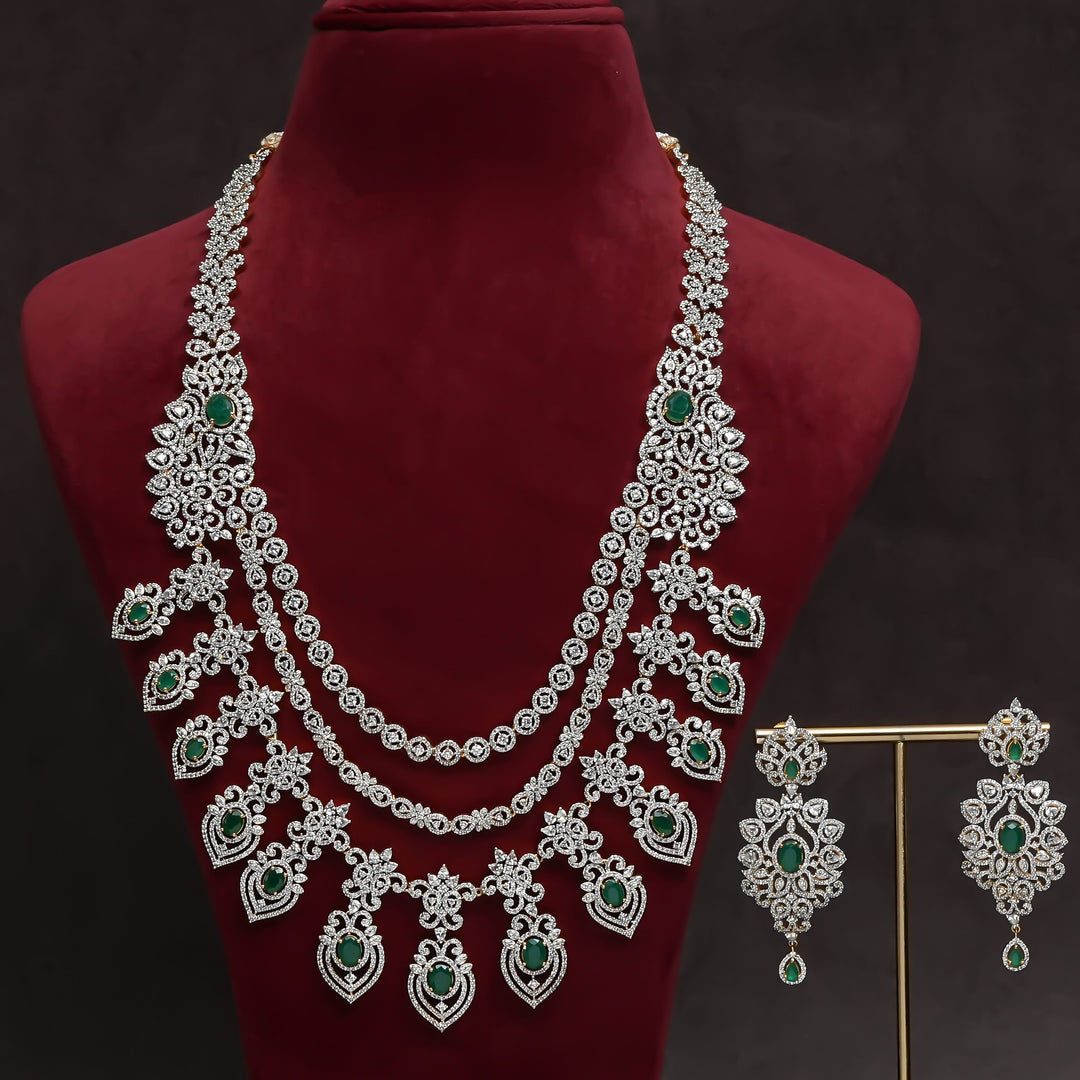 CZ Necklace Set