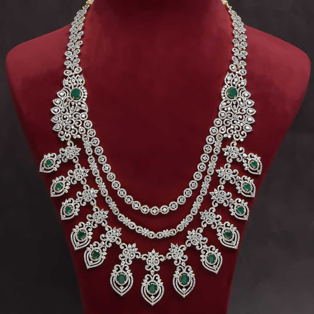 CZ Necklace Set
