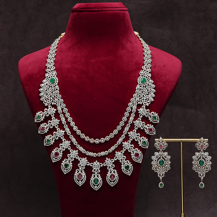 CZ Necklace Set
