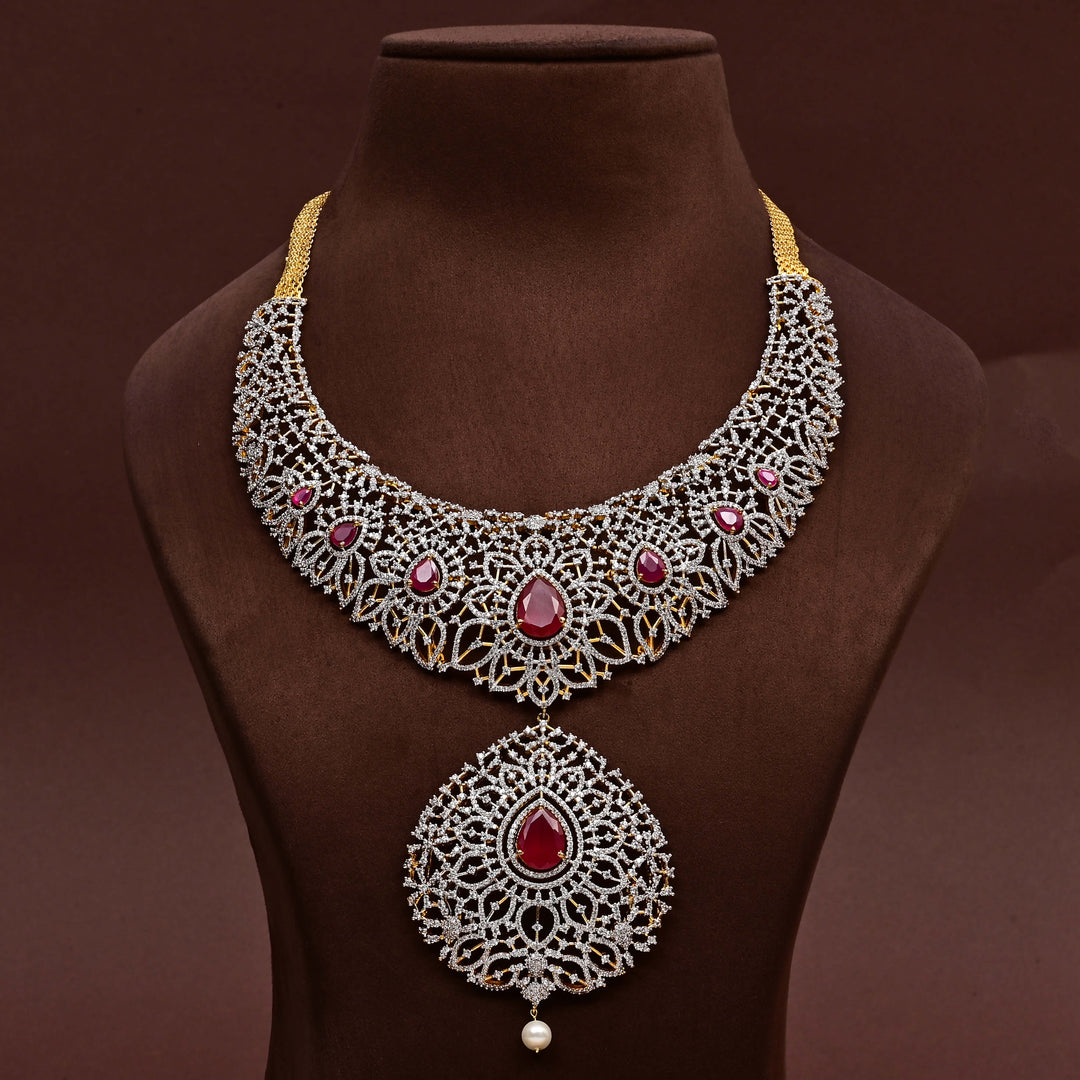 CZ Necklace Set