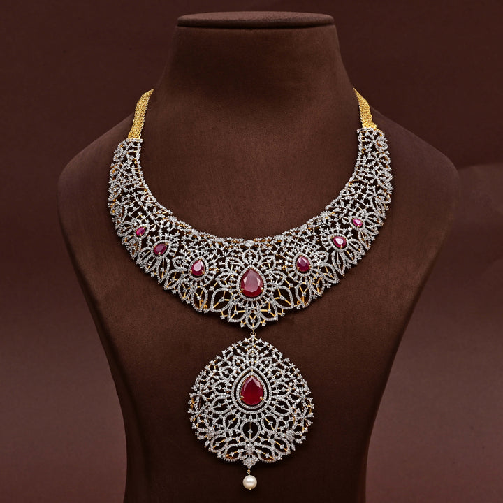 CZ Necklace Set