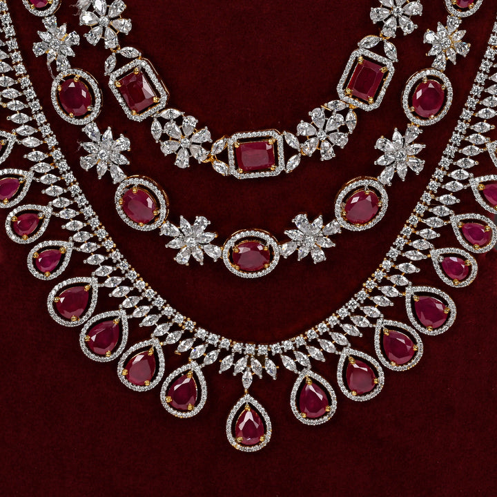 CZ Necklace Set
