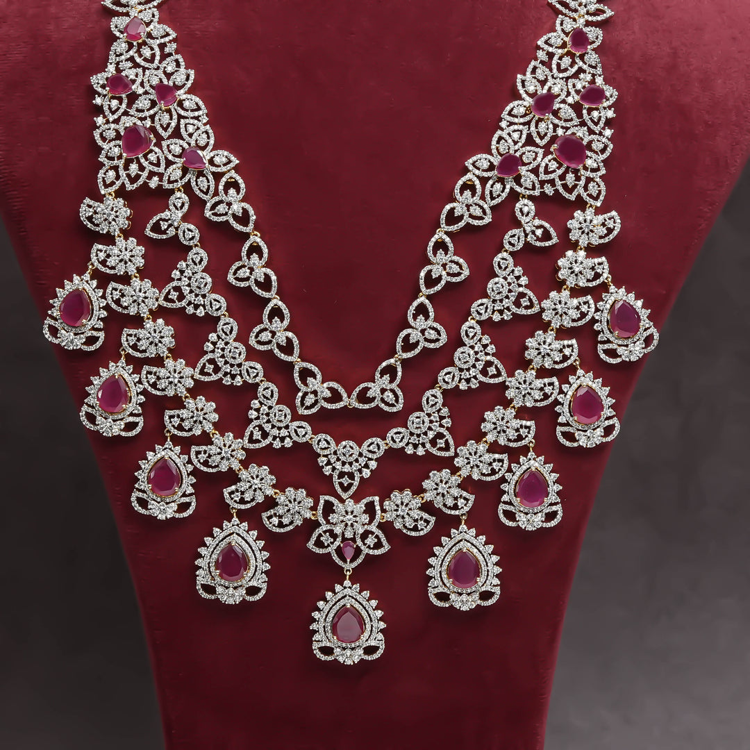 CZ Necklace Set