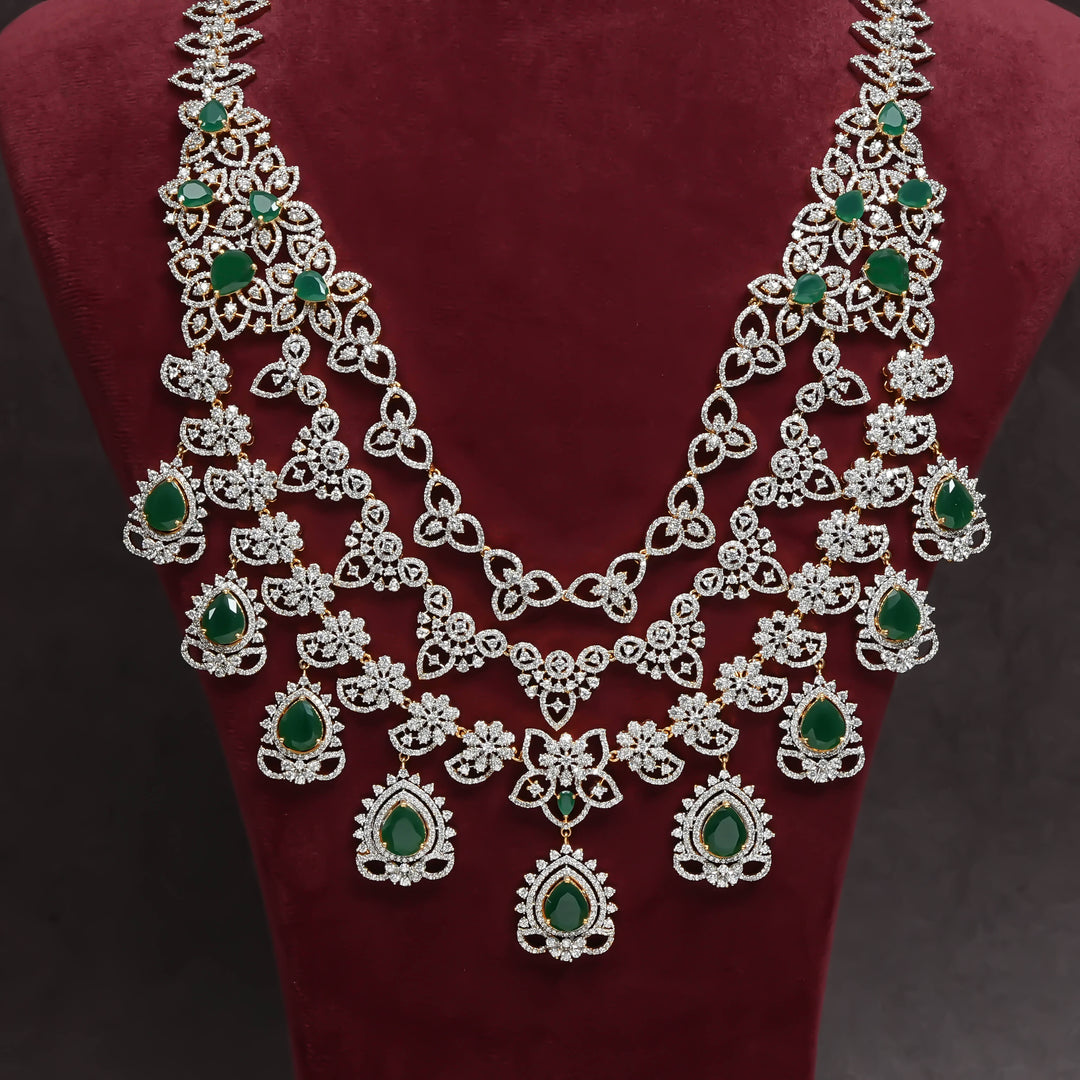 CZ Necklace Set