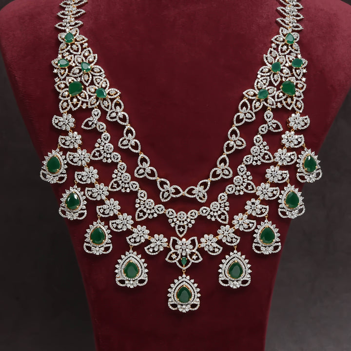 CZ Necklace Set