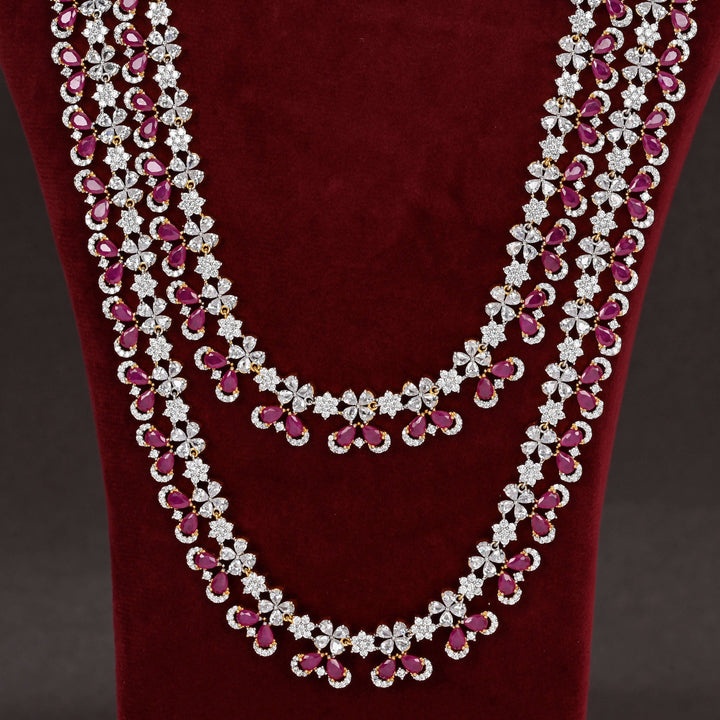CZ Necklace Set