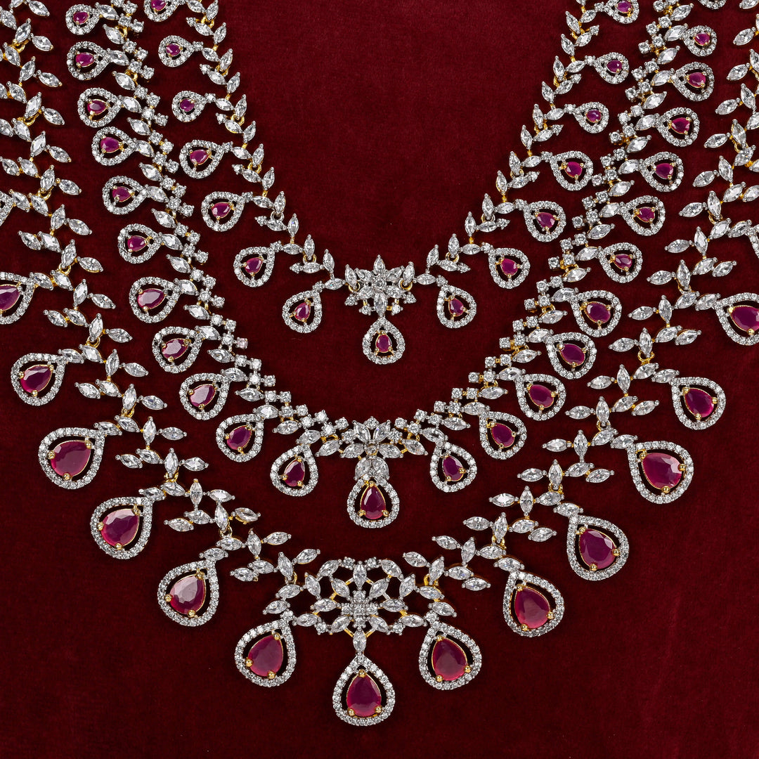 CZ Necklace Set