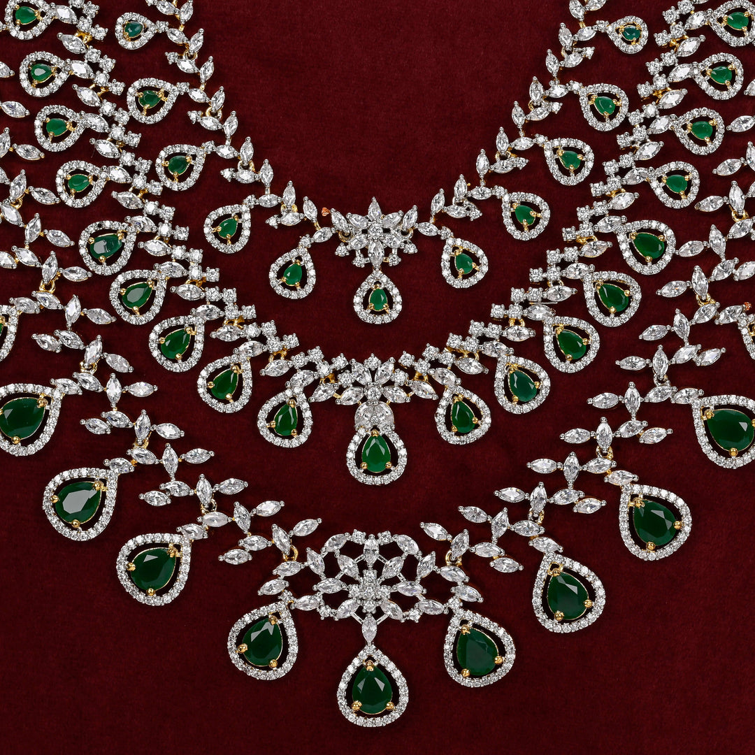 CZ Necklace Set