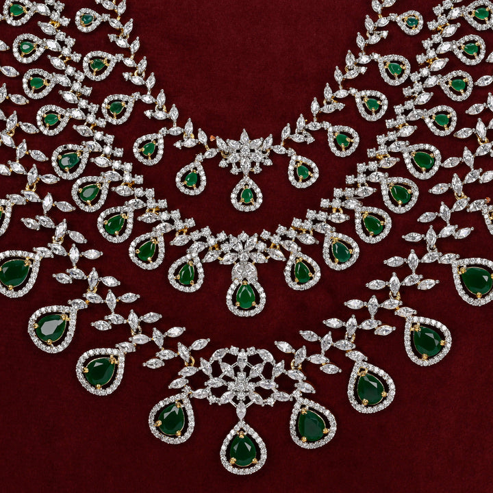CZ Necklace Set