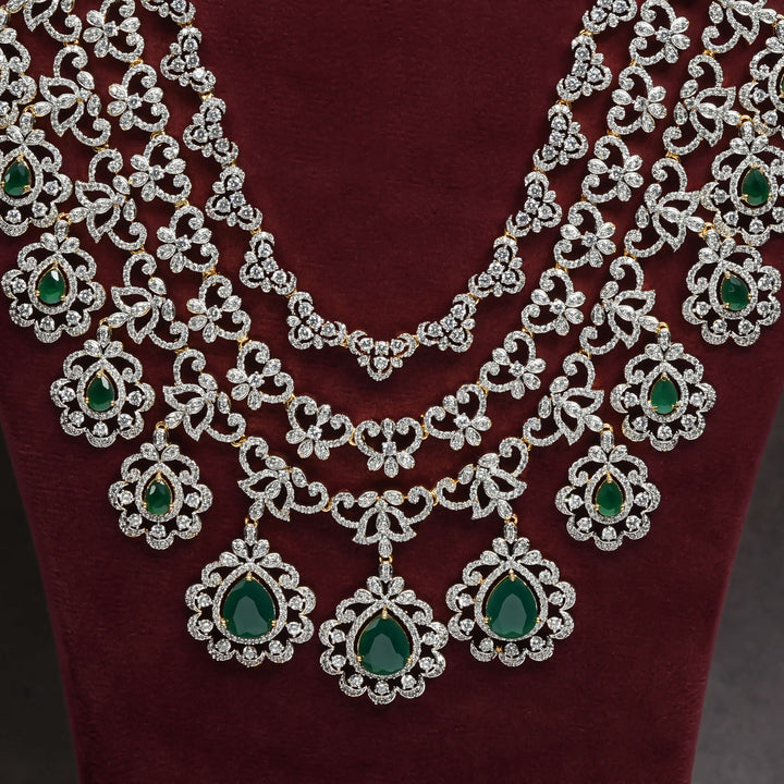 CZ Necklace Set