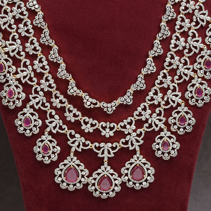 CZ Necklace Set
