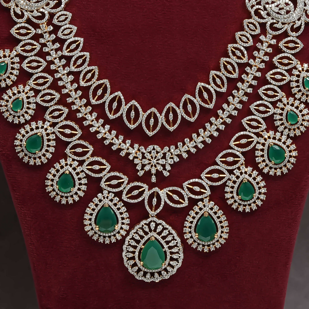 CZ Necklace Set