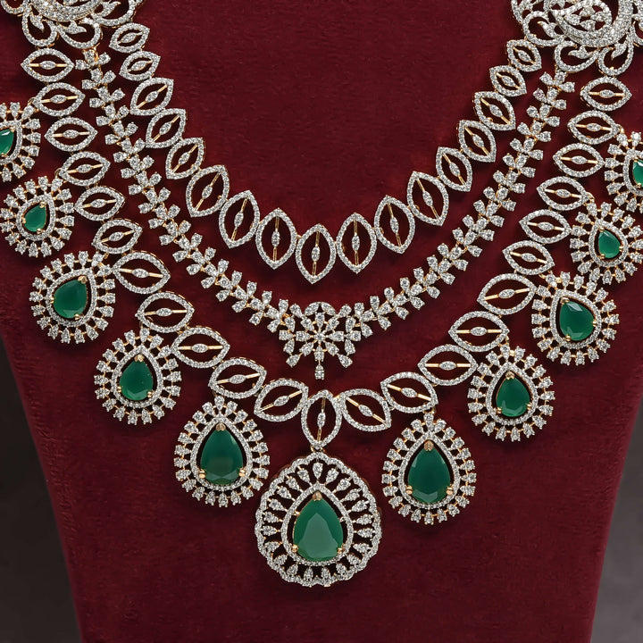 CZ Necklace Set