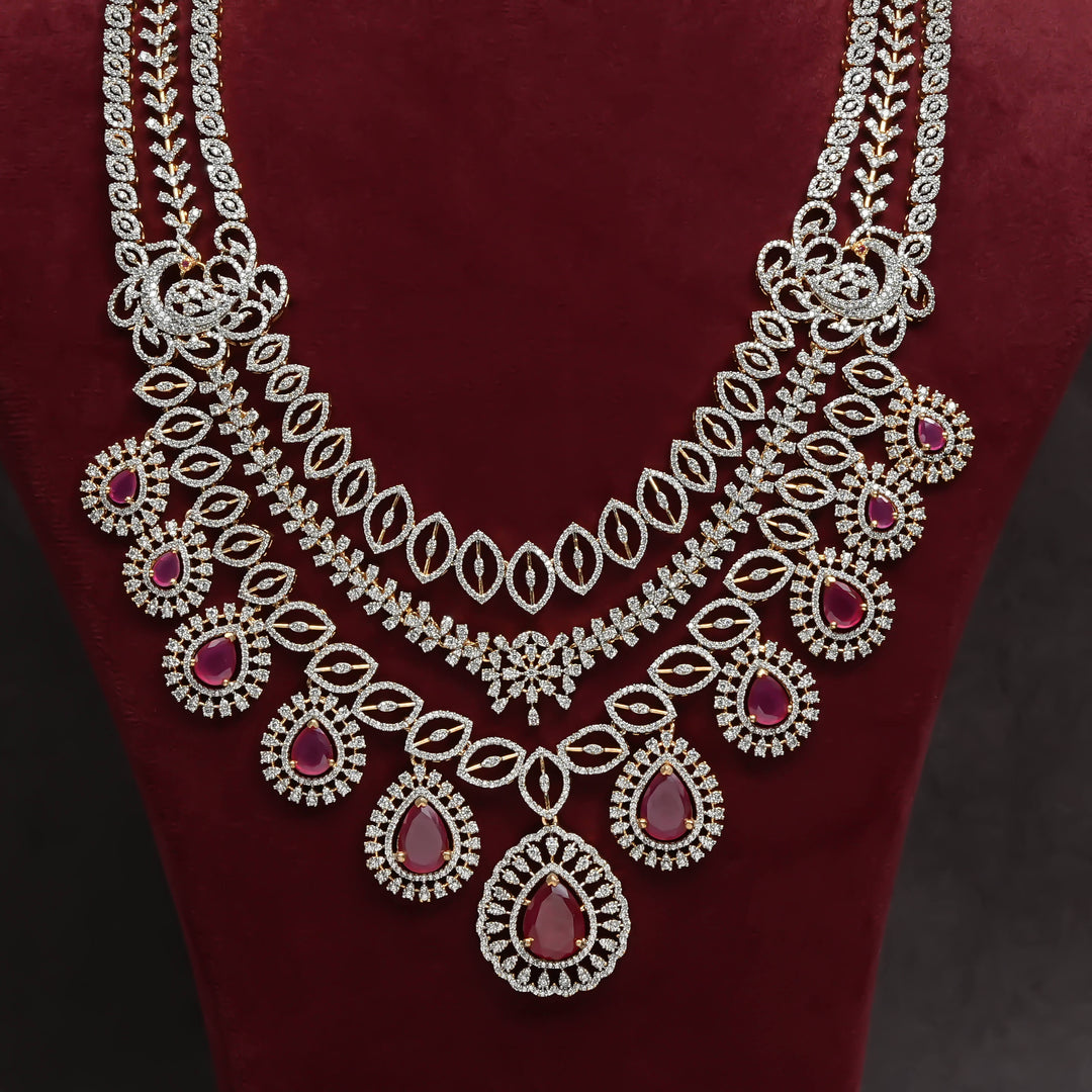 CZ Necklace Set