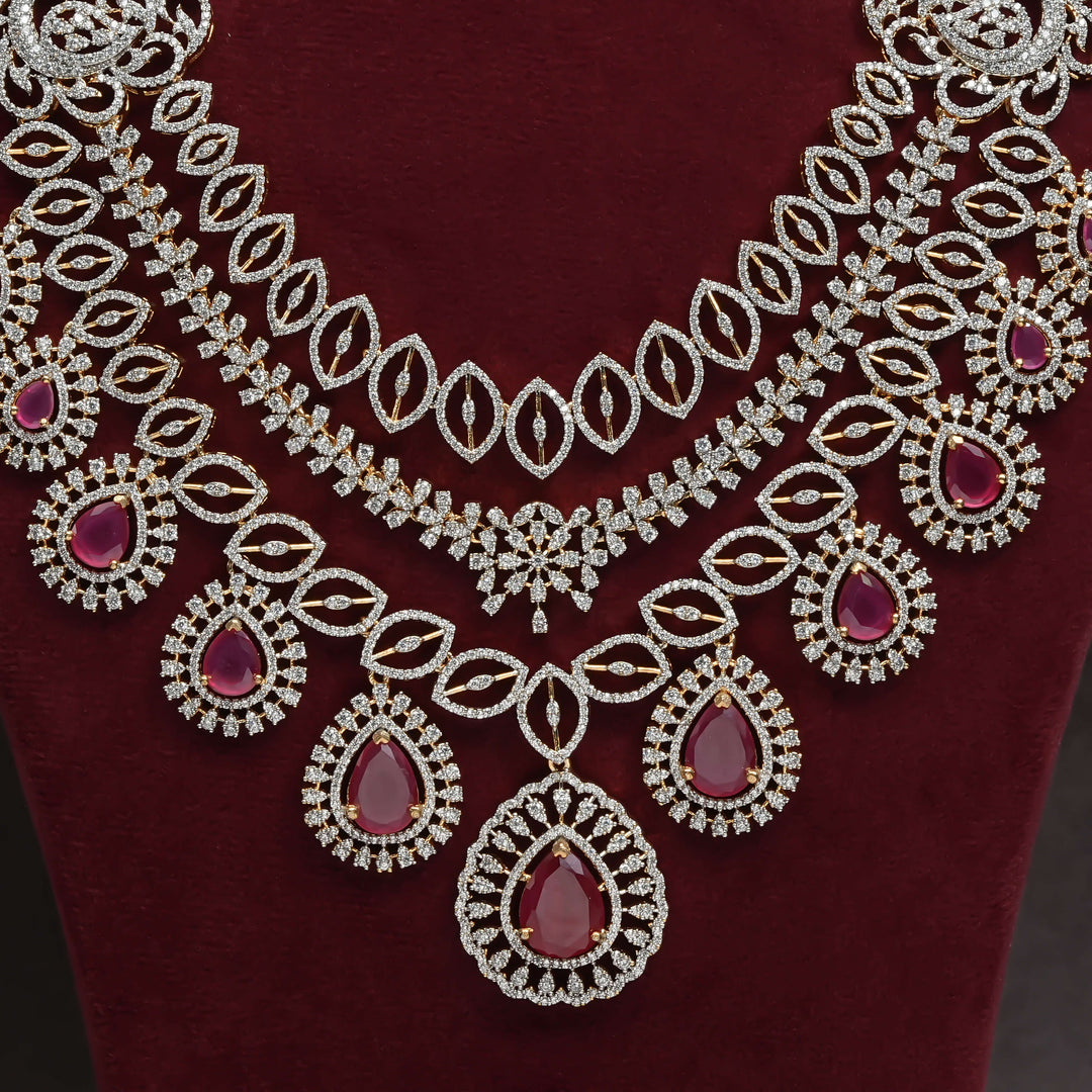 CZ Necklace Set