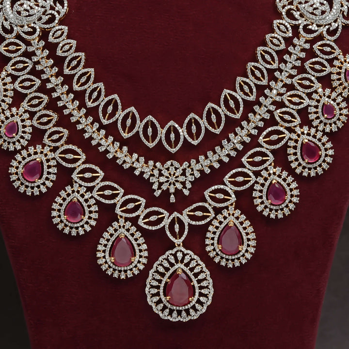 CZ Necklace Set