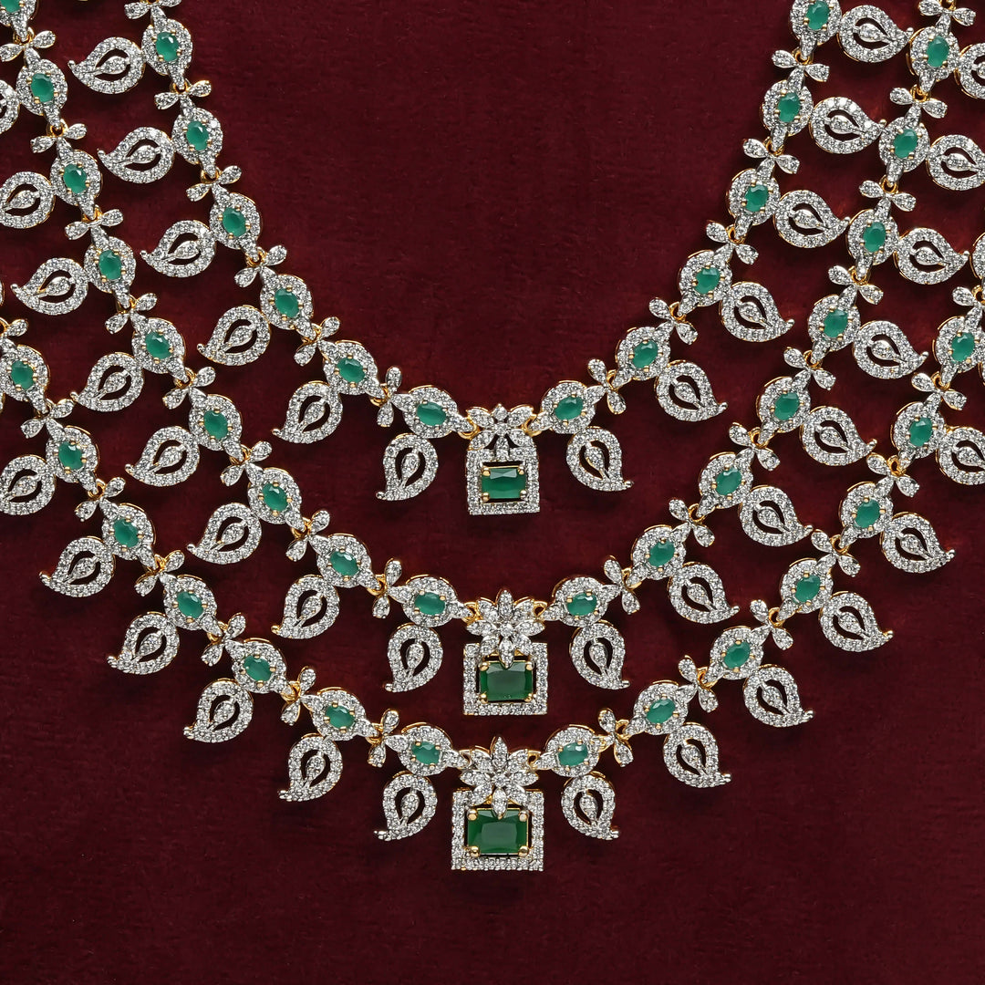 CZ Necklace Set
