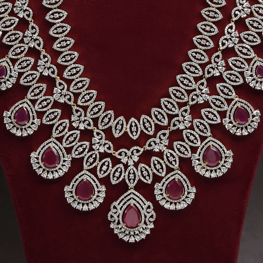 CZ Necklace Set