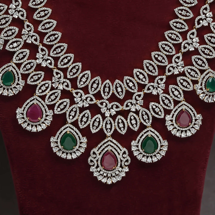 CZ Necklace Set