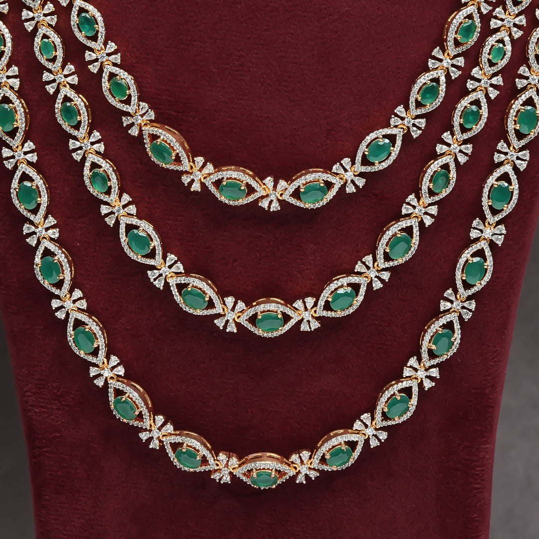 CZ Necklace Set