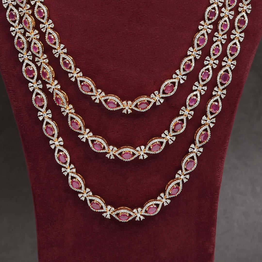 CZ Necklace Set