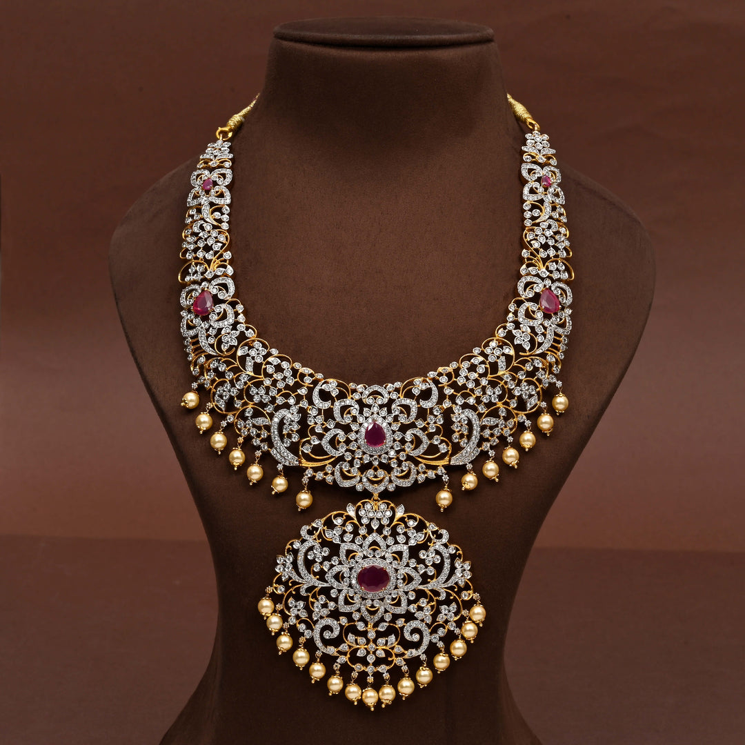 CZ Necklace Set