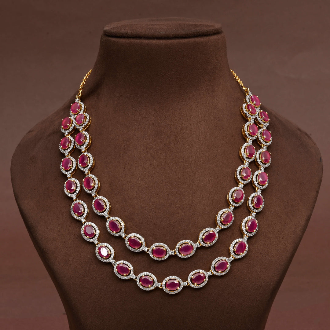 CZ Necklace Set