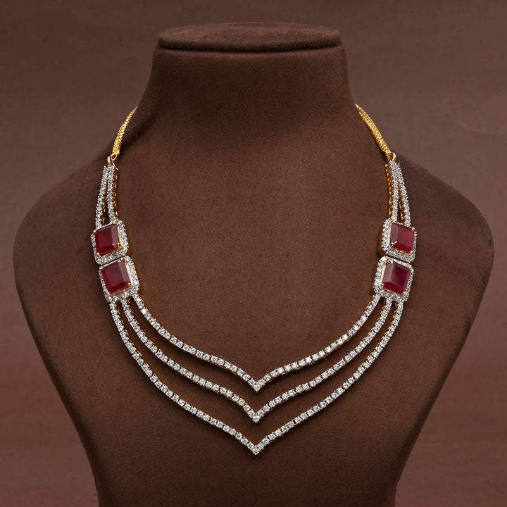 CZ Necklace Set