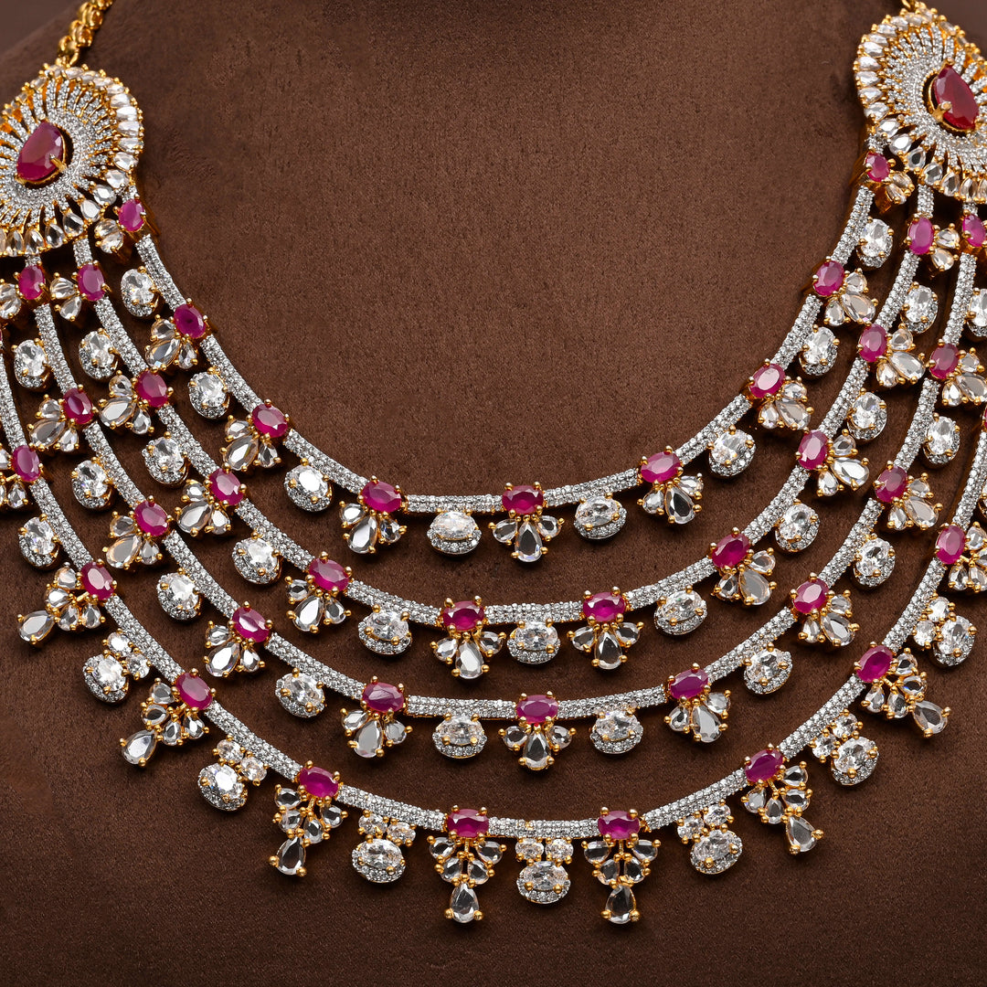 CZ Necklace Set