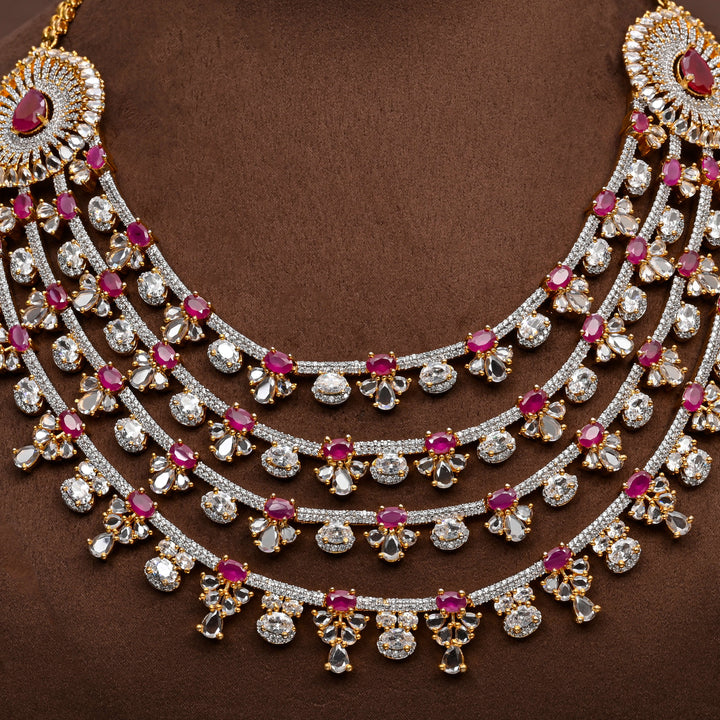 CZ Necklace Set