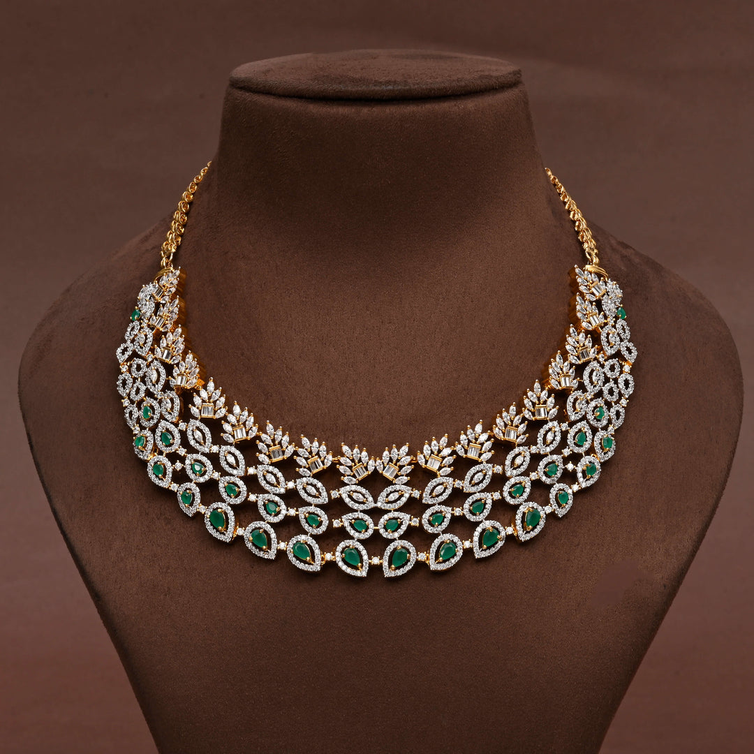 CZ Necklace Set