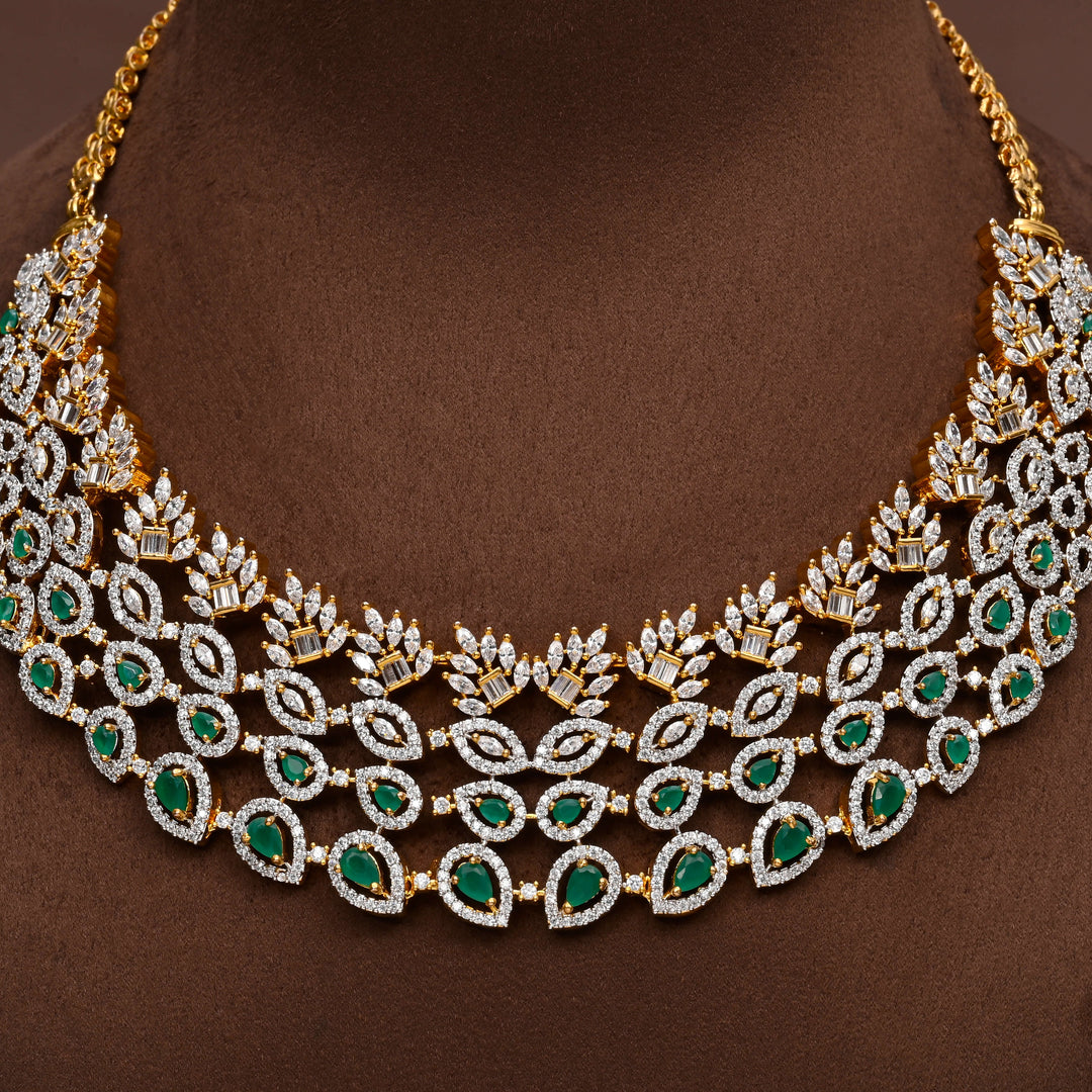 CZ Necklace Set