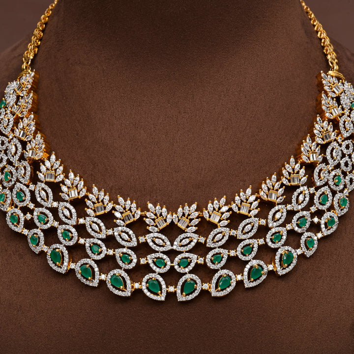 CZ Necklace Set