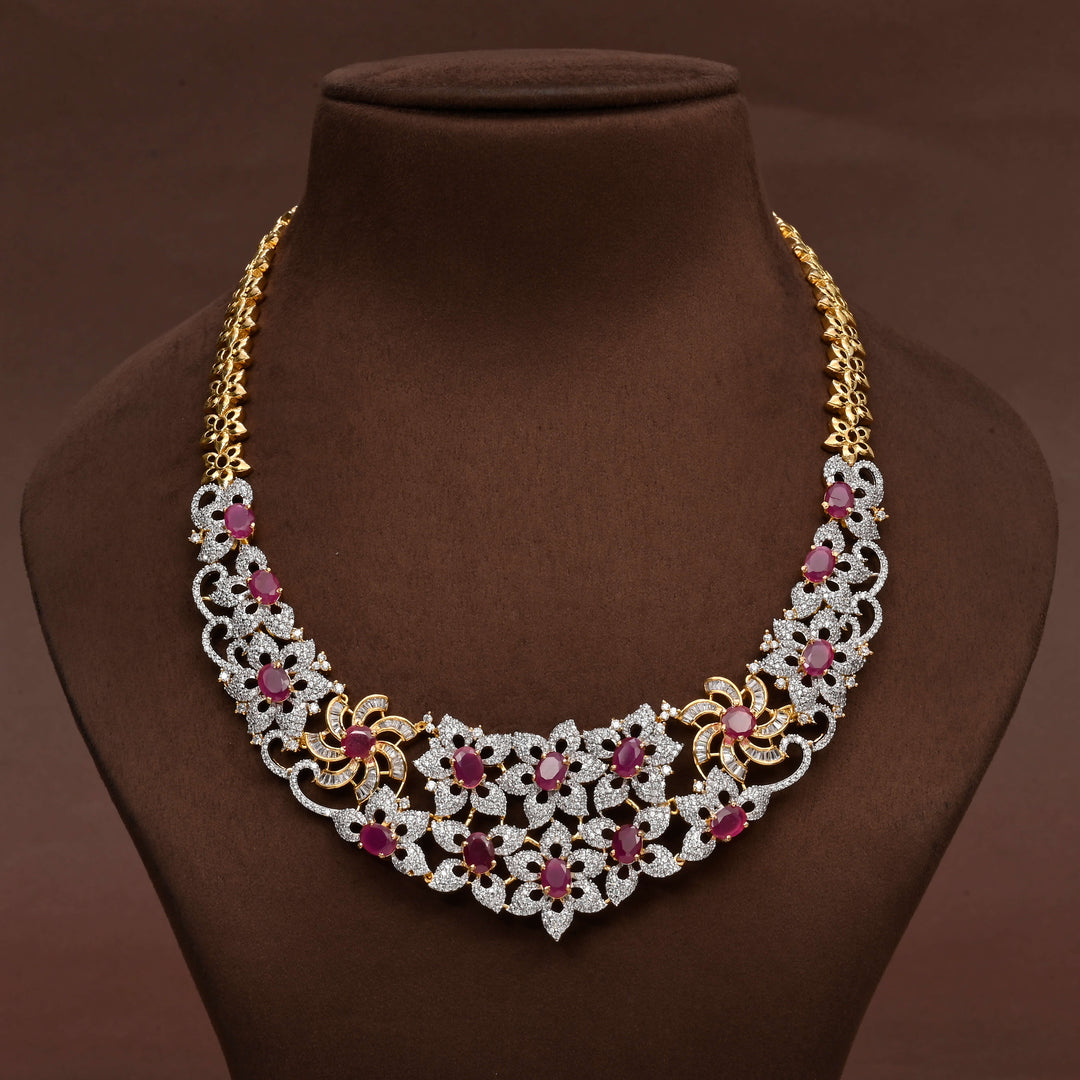 CZ Necklace Set
