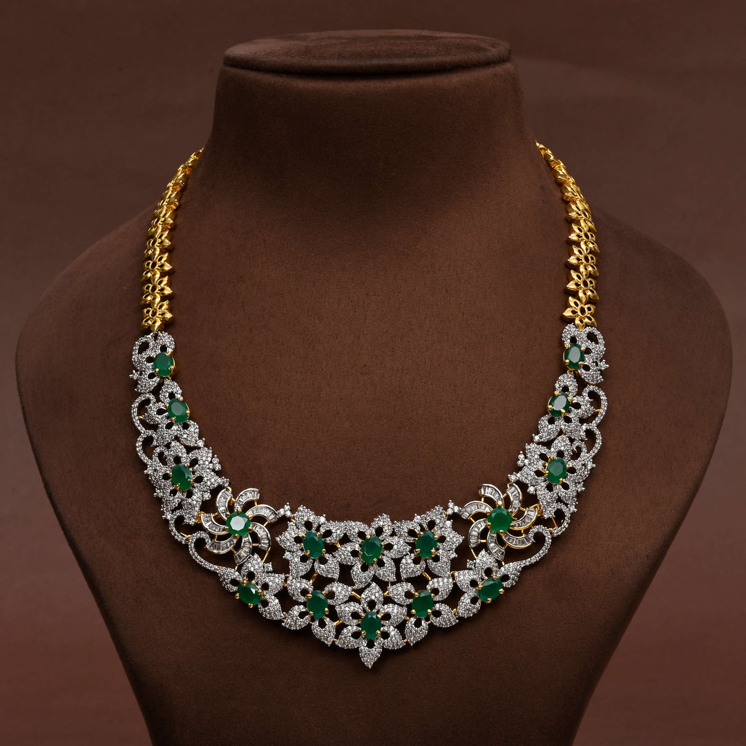 CZ Necklace Set