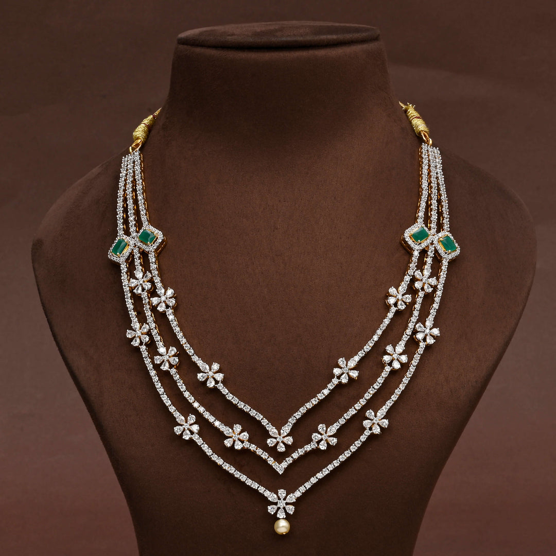 CZ Necklace Set