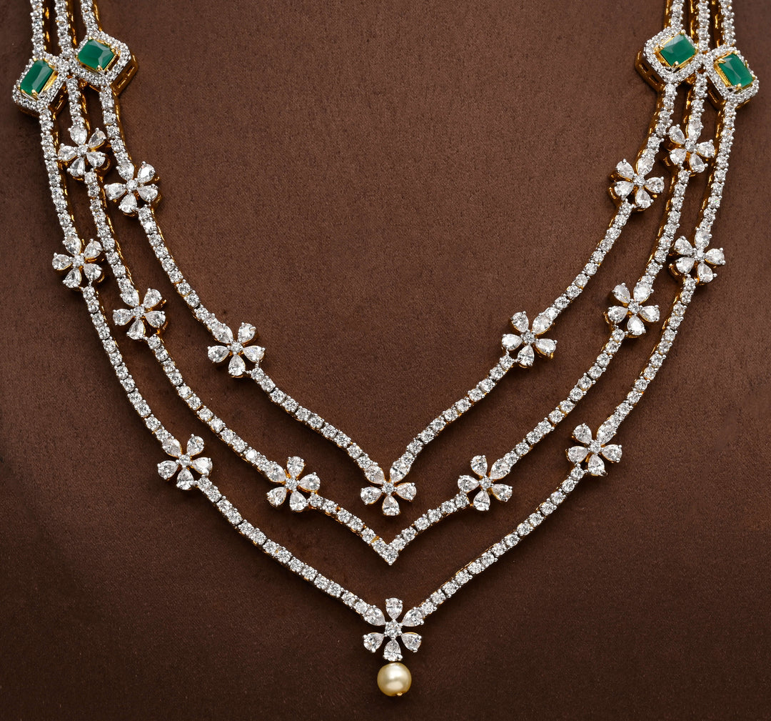 CZ Necklace Set