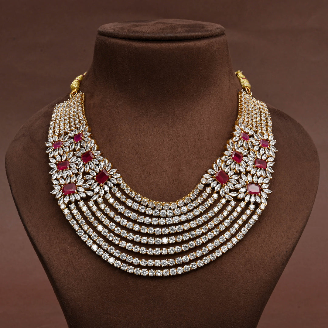 CZ Necklace Set