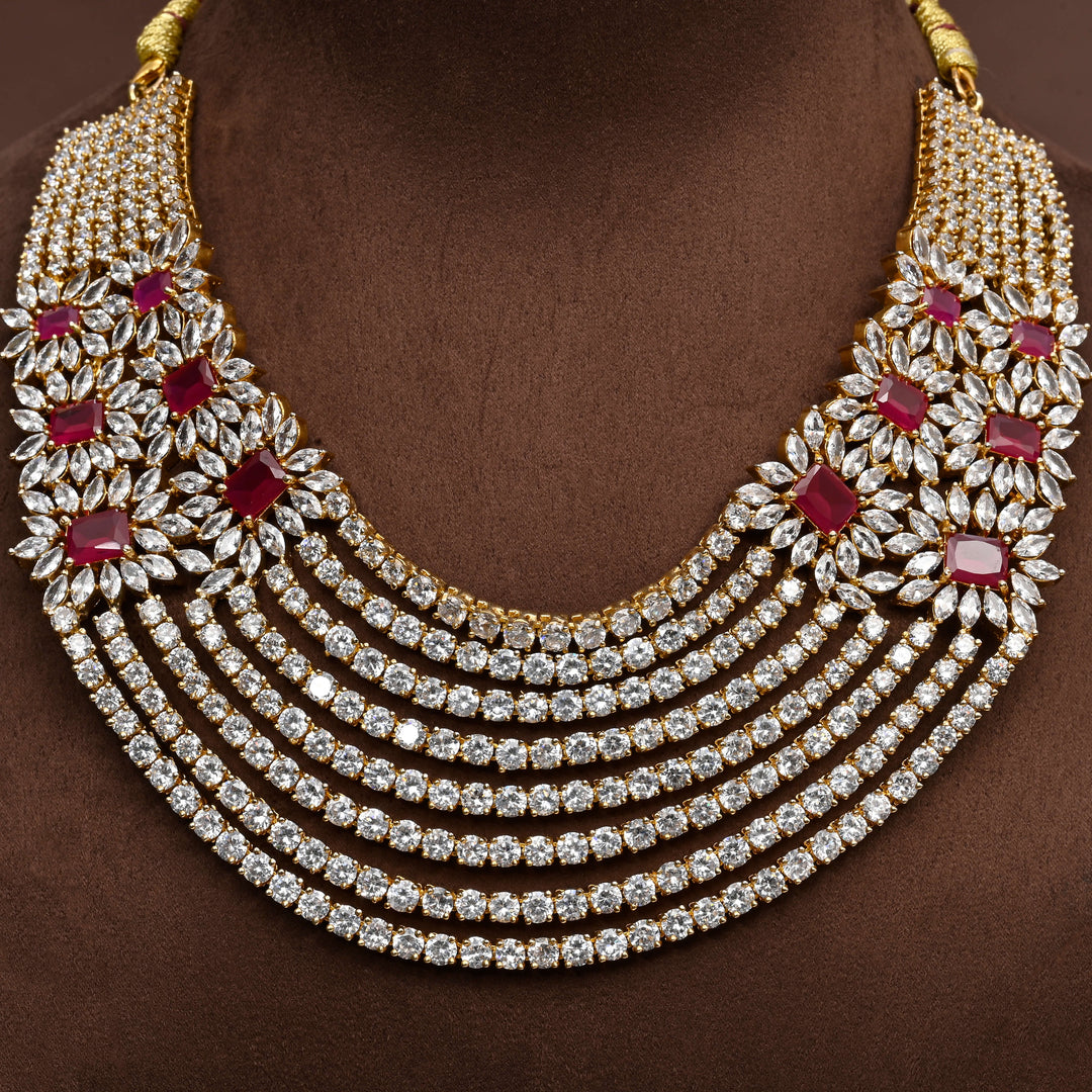 CZ Necklace Set