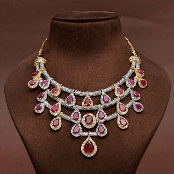 CZ Necklace Set