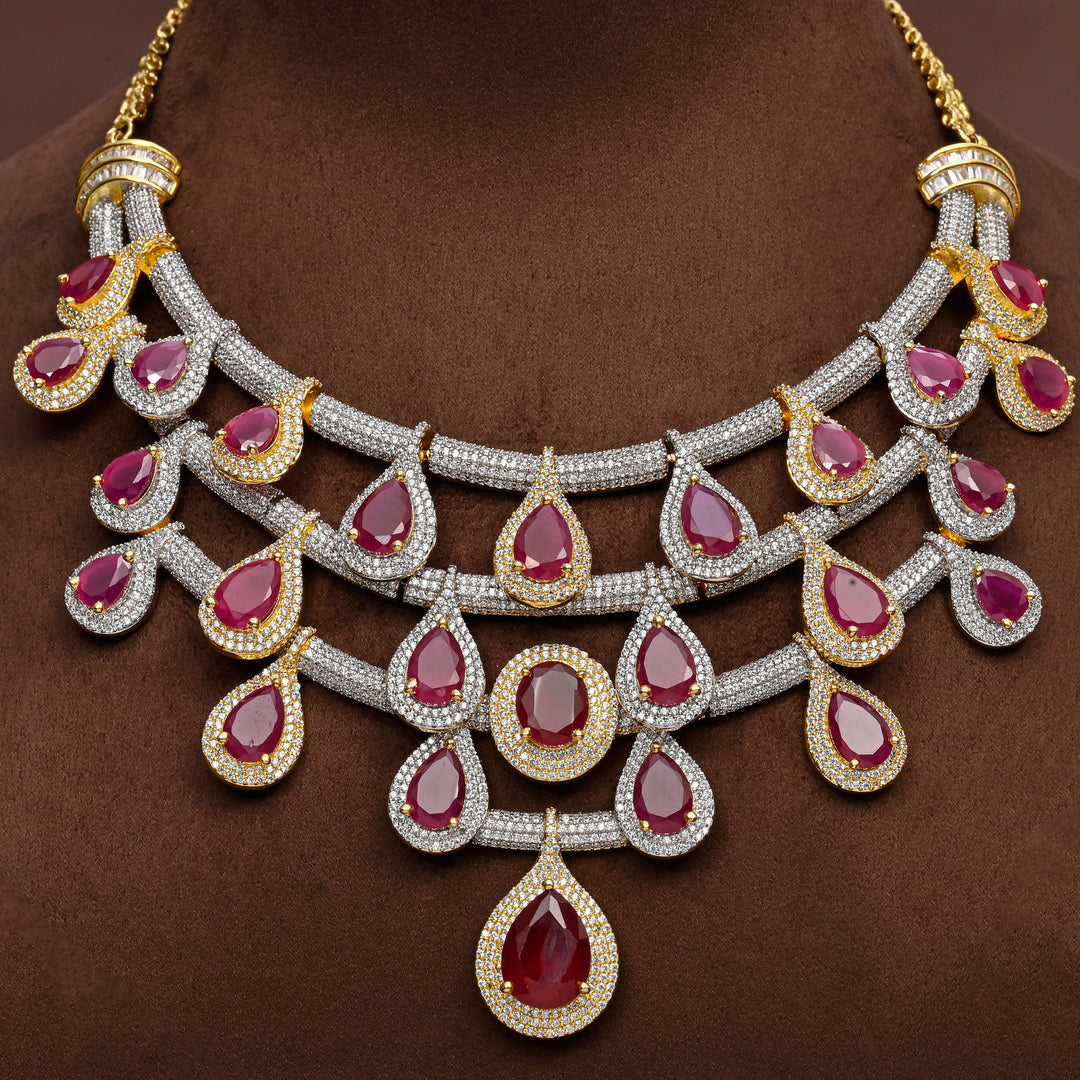 CZ Necklace Set