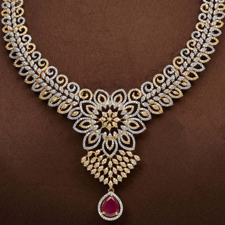 CZ Necklace Set