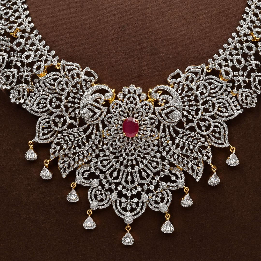 CZ Necklace Set