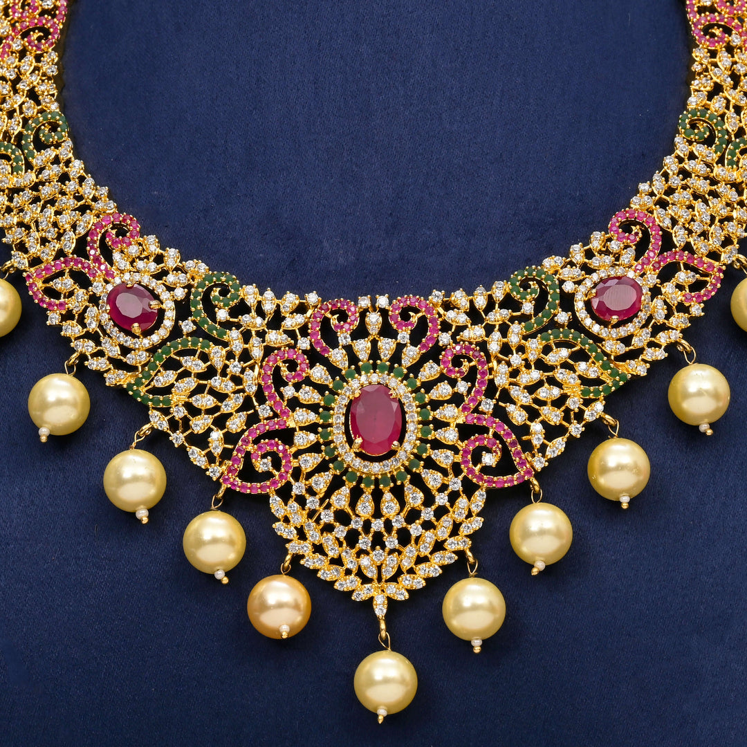 CZ Necklace Set